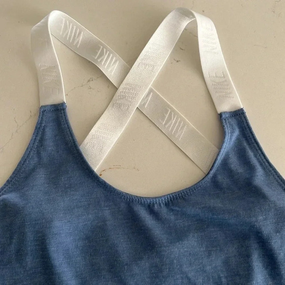 Nike Dri-Fit Indigo Storm Elastika training tank women’s size XS - Picture 5 of 12